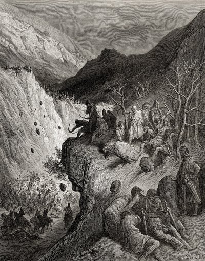 Bernard de Carinthie surpris par des raids turcs, illustration tirée de 